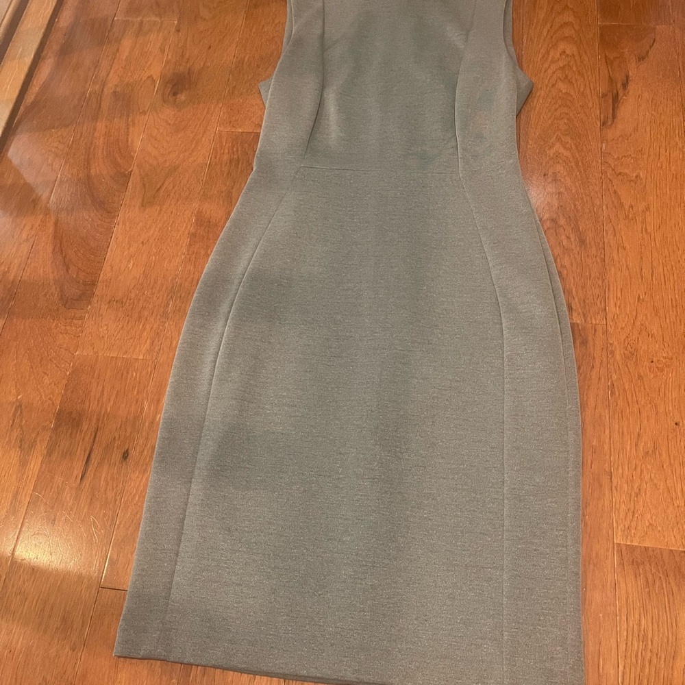 Calvin Klein Gray Midi Dress